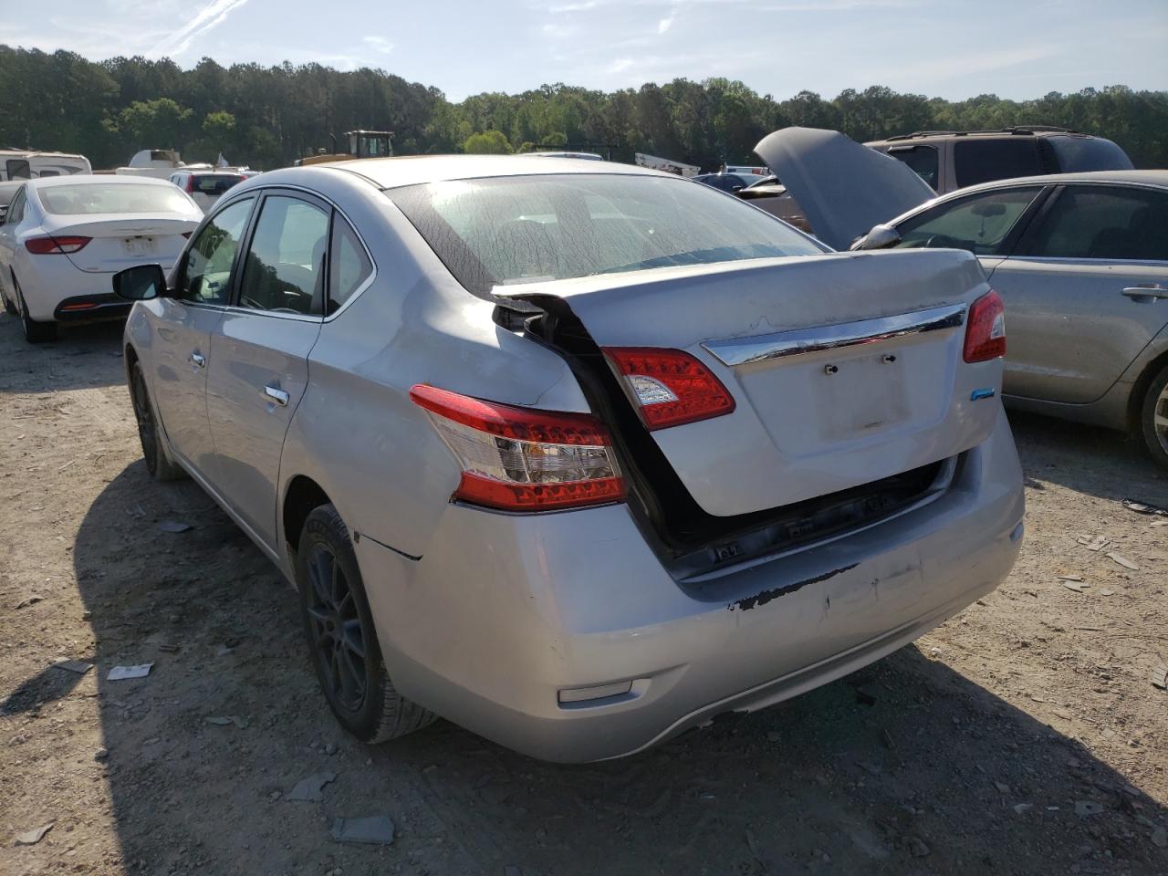 Photo 3 from auction – 2014 NISSAN SENTRA S with VIN 3N1AB7AP1EY269238