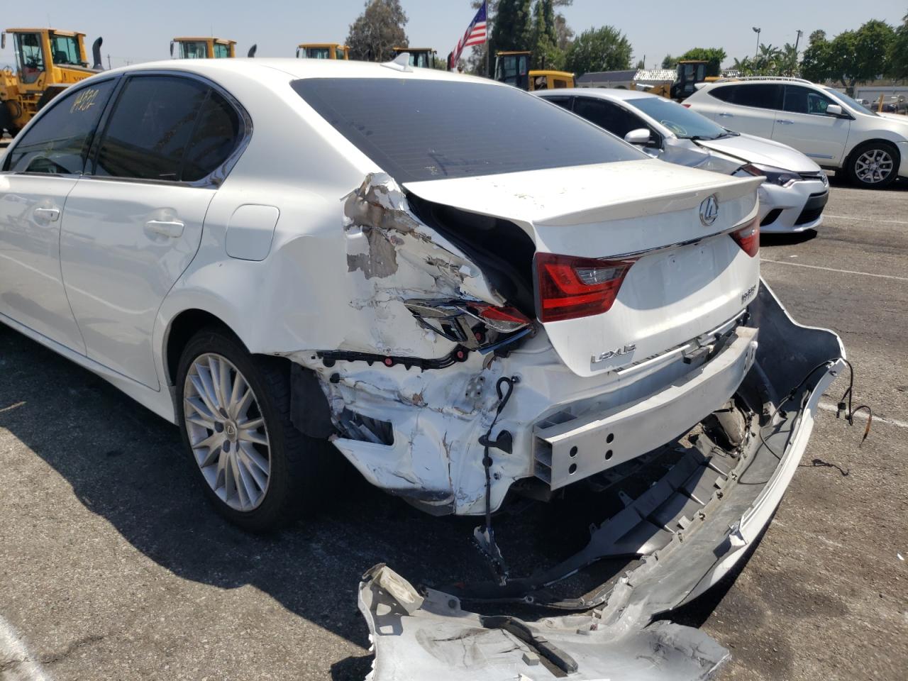 Photo 9 from auction – 2013 LEXUS GS 350 with VIN JTHBE1BL5D5017858