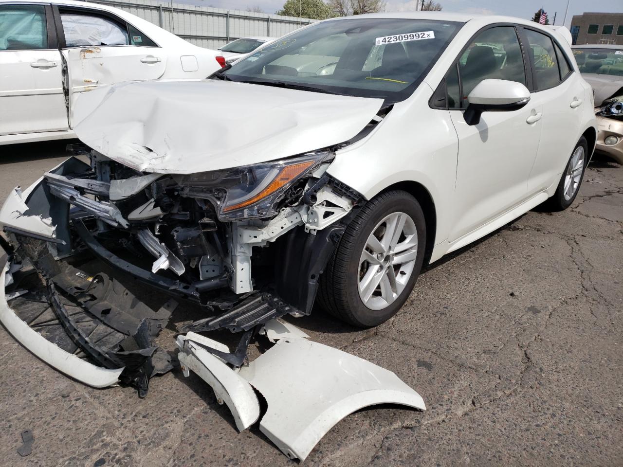Photo 2 from auction – 2019 TOYOTA COROLLA SE with VIN JTNK4RBEXK3040609