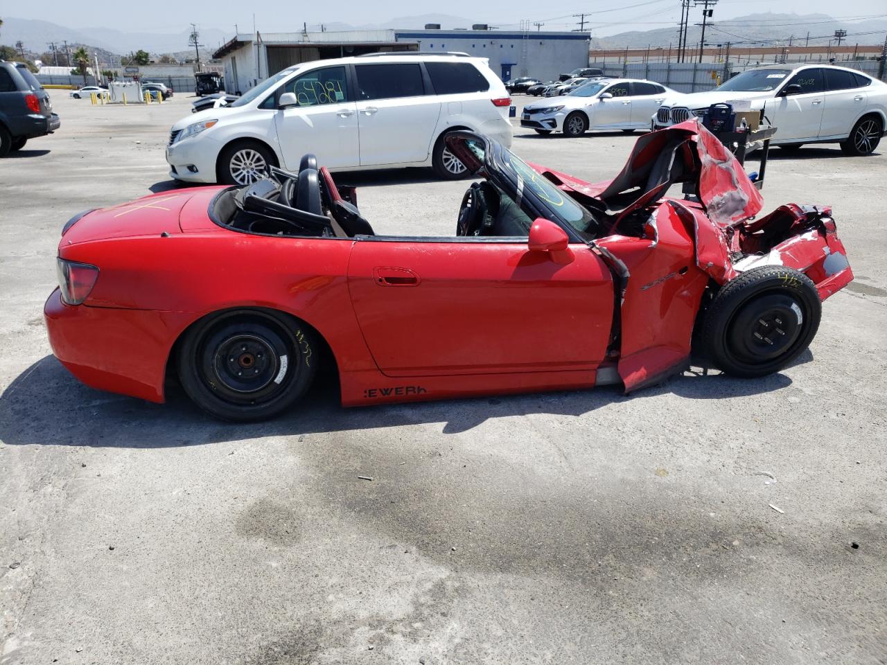 Photo 6 from auction – 2001 HONDA S2000 with VIN JHMAP114X1T001386