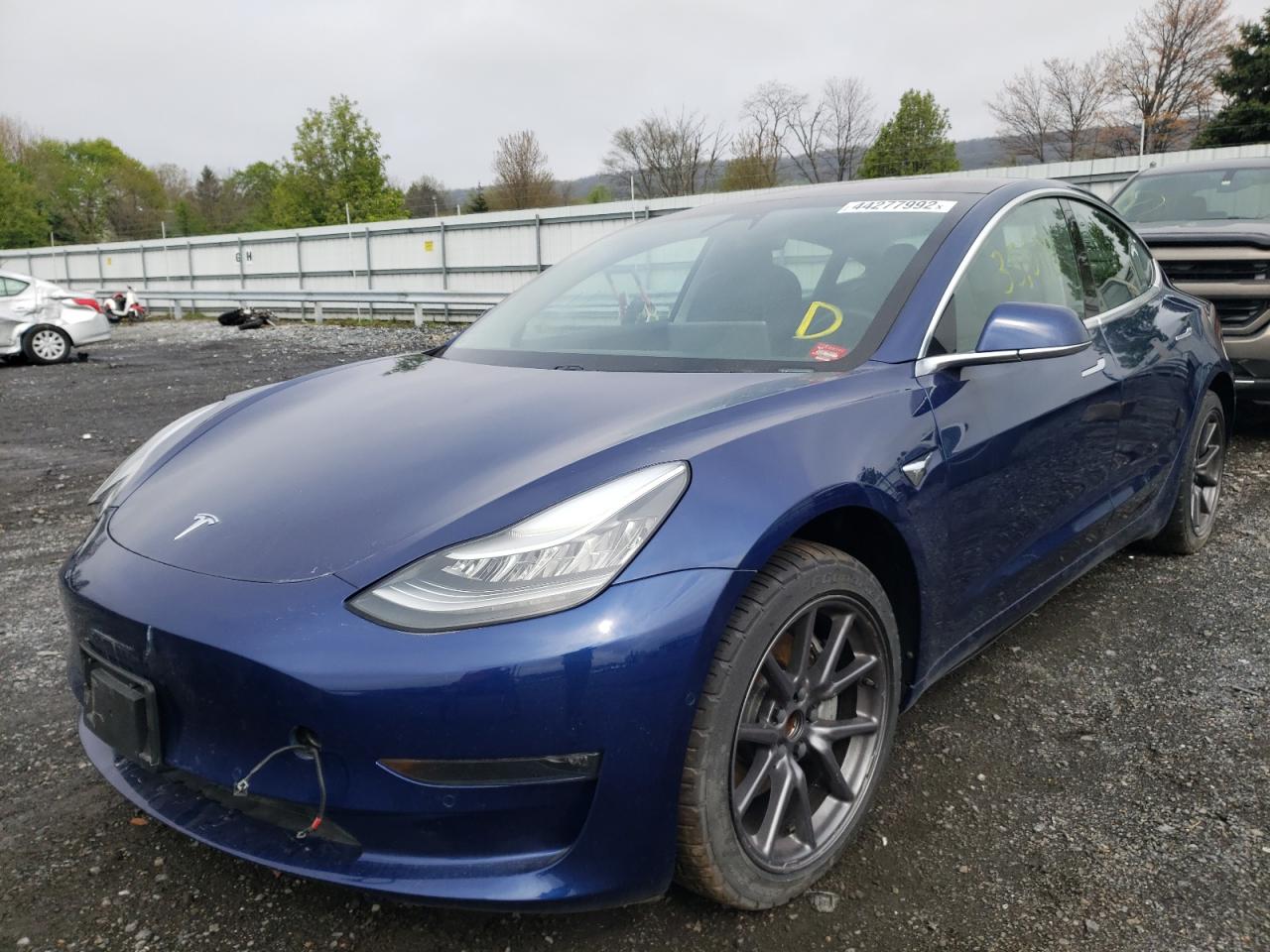 Photo 2 from auction – 2019 TESLA MODEL 3 with VIN 5YJ3E1EA6KF190459