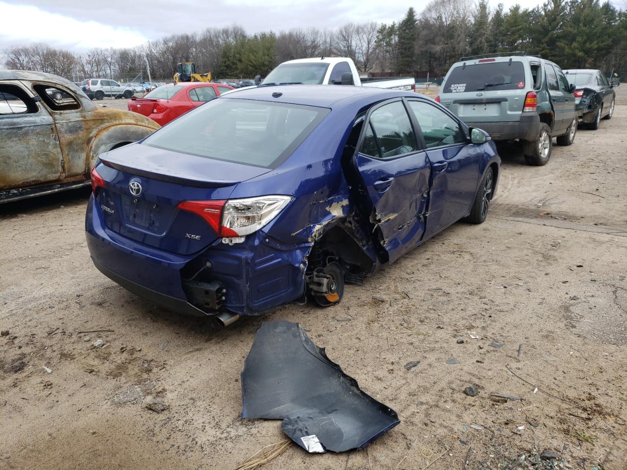Photo 4 from auction – 2019 TOYOTA COROLLA L with VIN 2T1BURHE3KC126640
