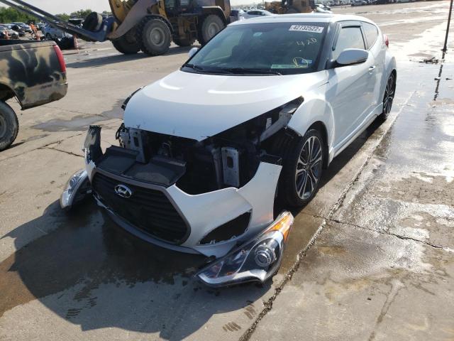 Photo 2 from auction – 2016 HYUNDAI VELOSTER T with VIN KMHTC6AE1GU278258