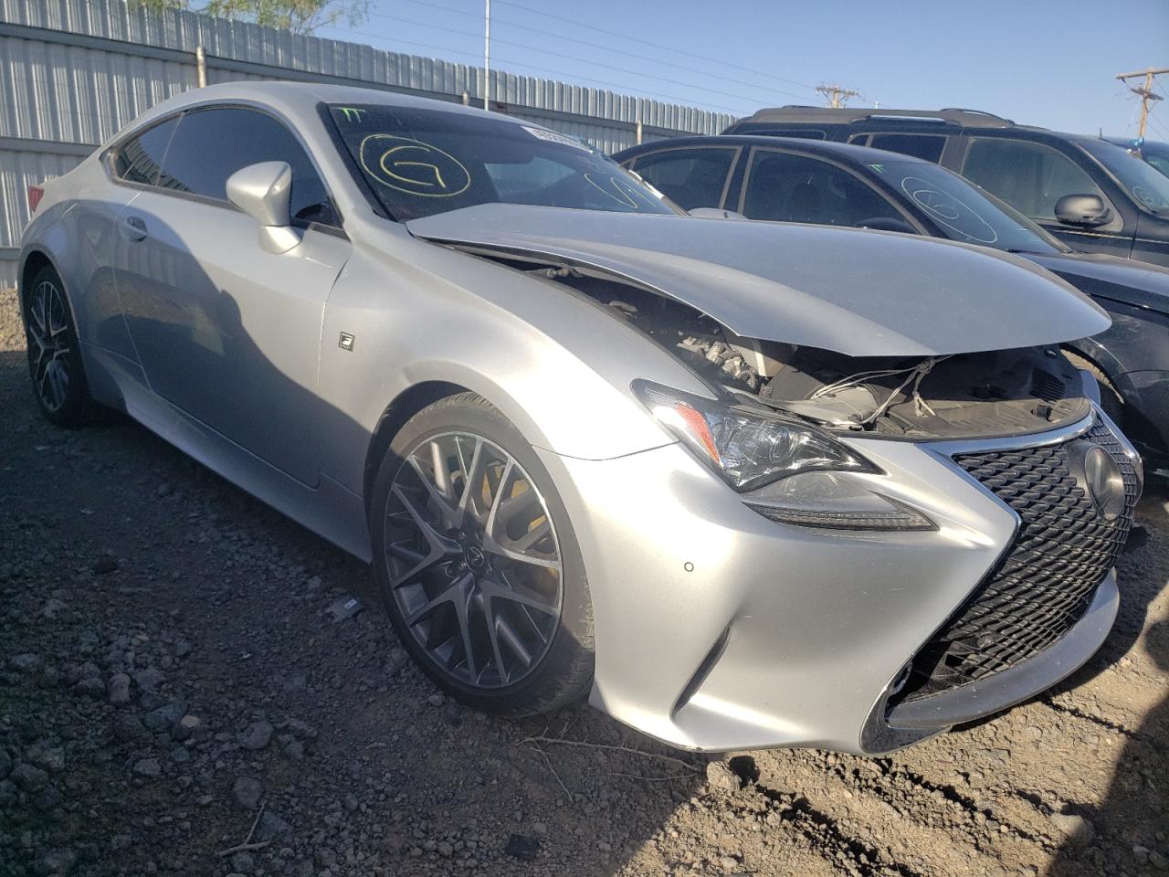 LEXUS RC 350 2016 with VIN JTHHE5BC5G5014450 - Photo from auction