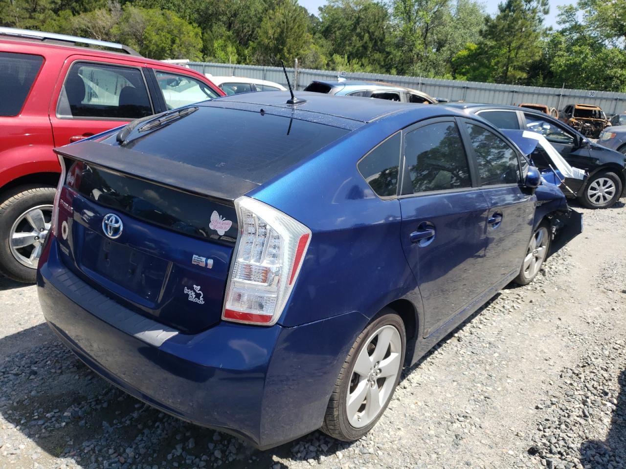 Photo 4 from auction – 2011 TOYOTA PRIUS with VIN JTDKN3DU0B1419861