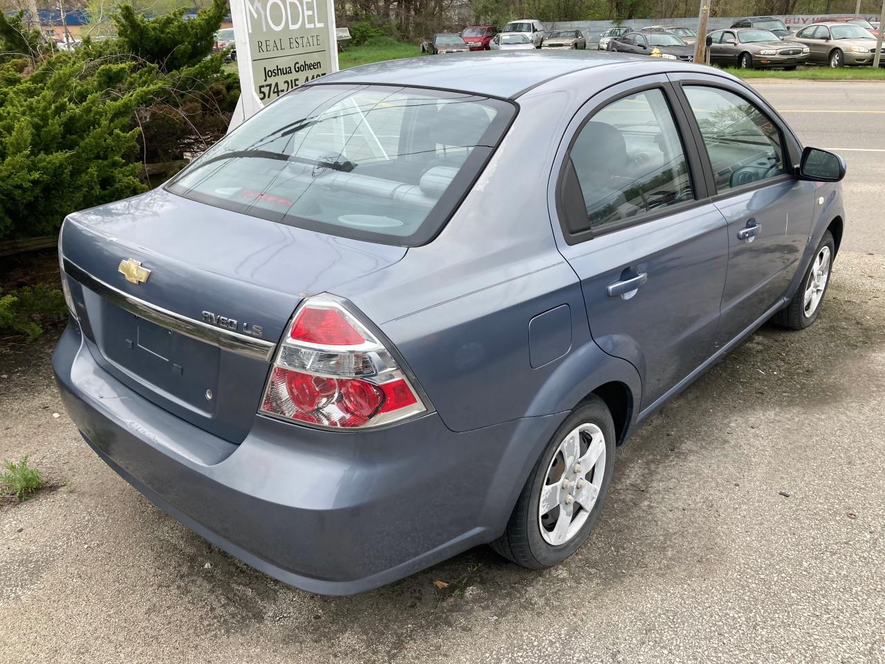 Photo 4 from auction – 2007 CHEVROLET AVEO BASE with VIN KL1TD56617B096754