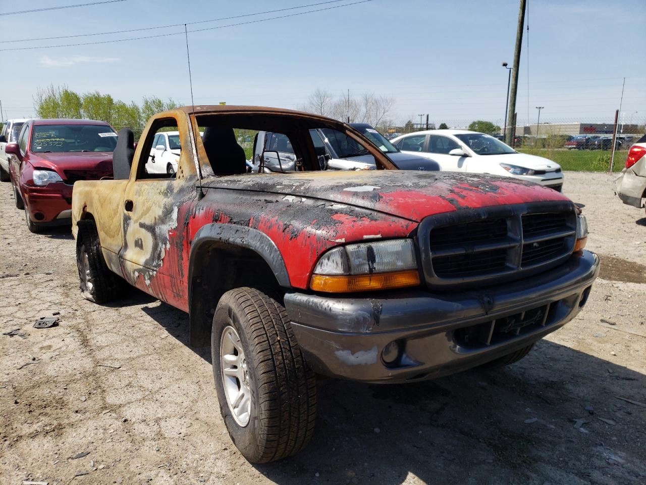 Photo 9 from auction – 2002 DODGE DAKOTA BAS with VIN 1B7GG16X32S572353