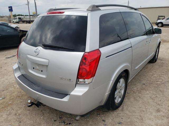 Photo 4 from auction – 2005 NISSAN QUEST S with VIN 5N1BV28U95N138591