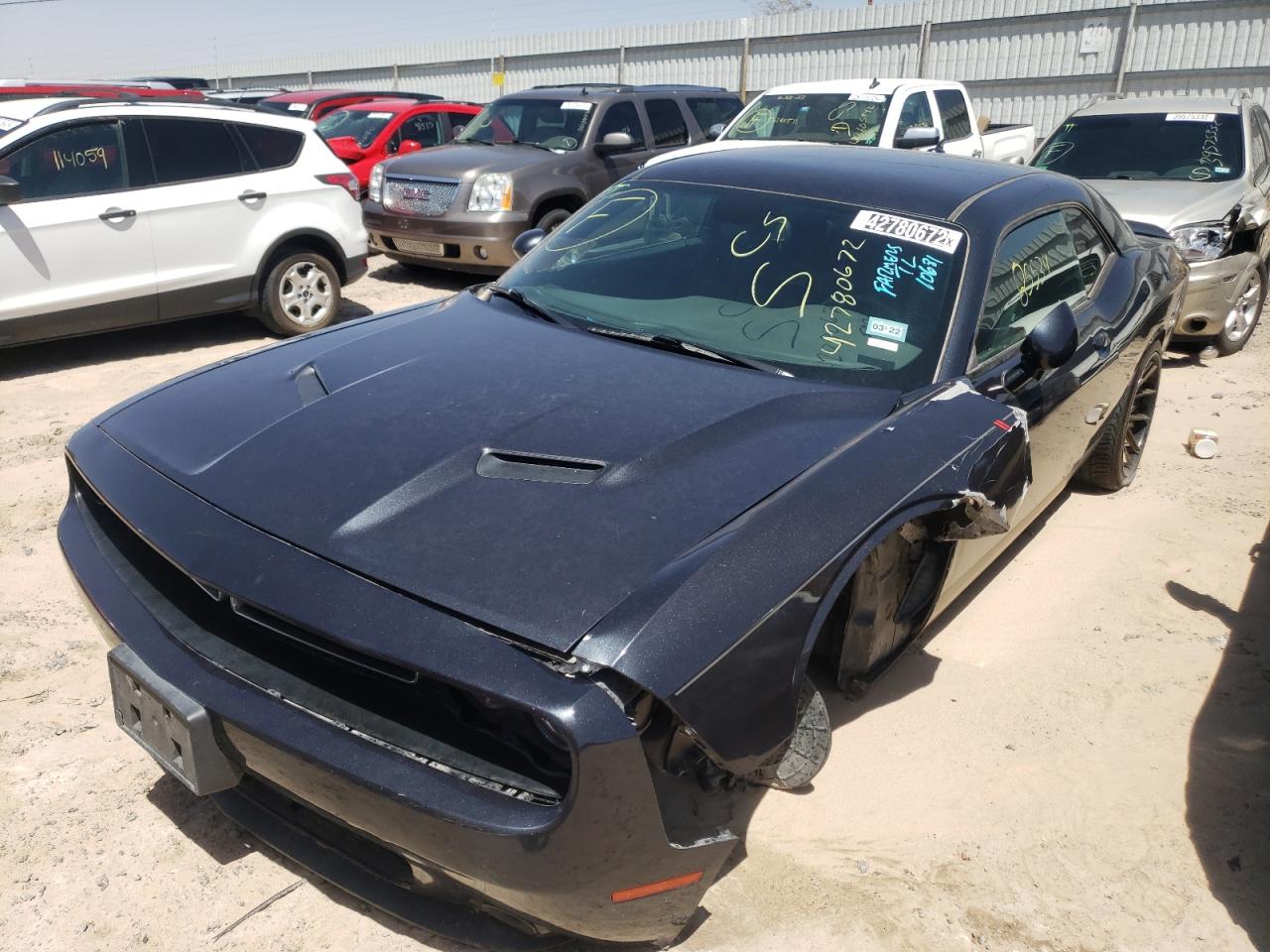 Photo 2 from auction – 2017 DODGE CHALLENGER with VIN 2C3CDZAG1HH554869