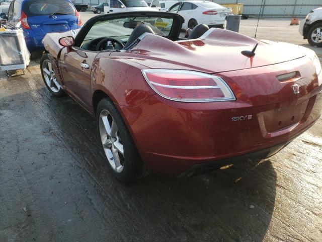 Photo 3 from auction – 2009 SATURN SKY REDLIN with VIN 1G8MG35X59Y103136
