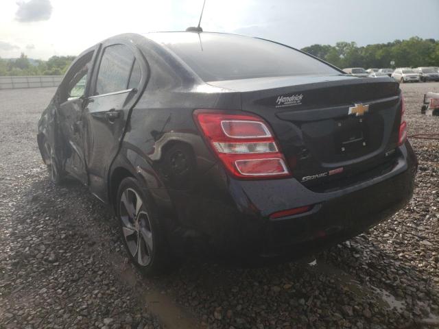 Photo 3 from auction – 2017 CHEVROLET SONIC PREM with VIN 1G1JF5SBXH4114907