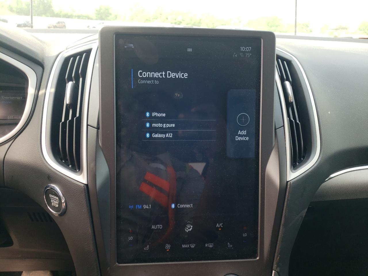 Photo 9 from auction – 2021 FORD EDGE SEL with VIN 2FMPK3J95MBA13480