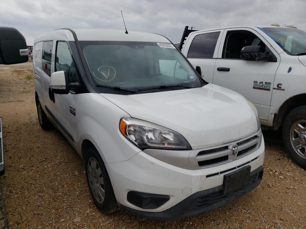 RAM PROMASTER 2017 with VIN ZFBERFBB2H6E52673 - Photo from auction