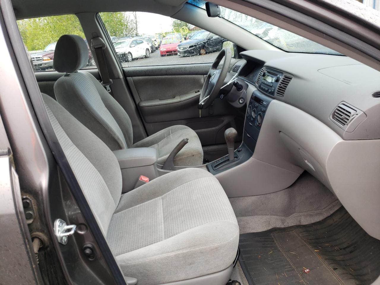 Photo 5 from auction – 2005 TOYOTA COROLLA SE with VIN 1NXBR32E45Z445183