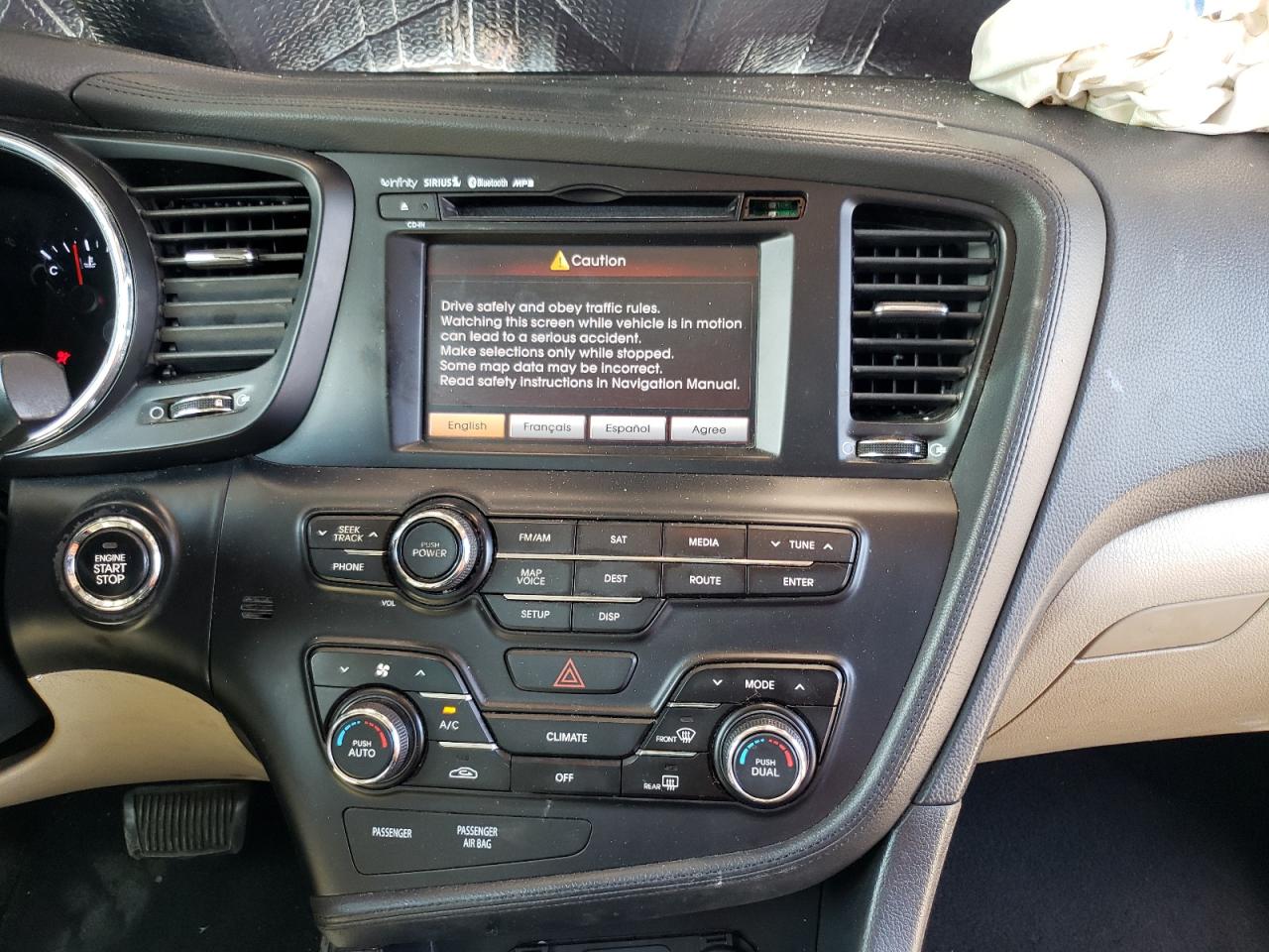 Photo 9 from auction – 2011 KIA OPTIMA EX with VIN KNAGN4A71B5117303
