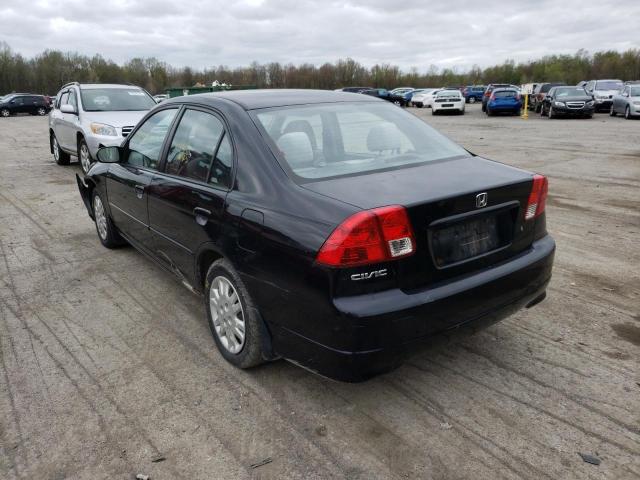 Photo 3 from auction – 2004 HONDA CIVIC LX with VIN 2HGES16534H505980