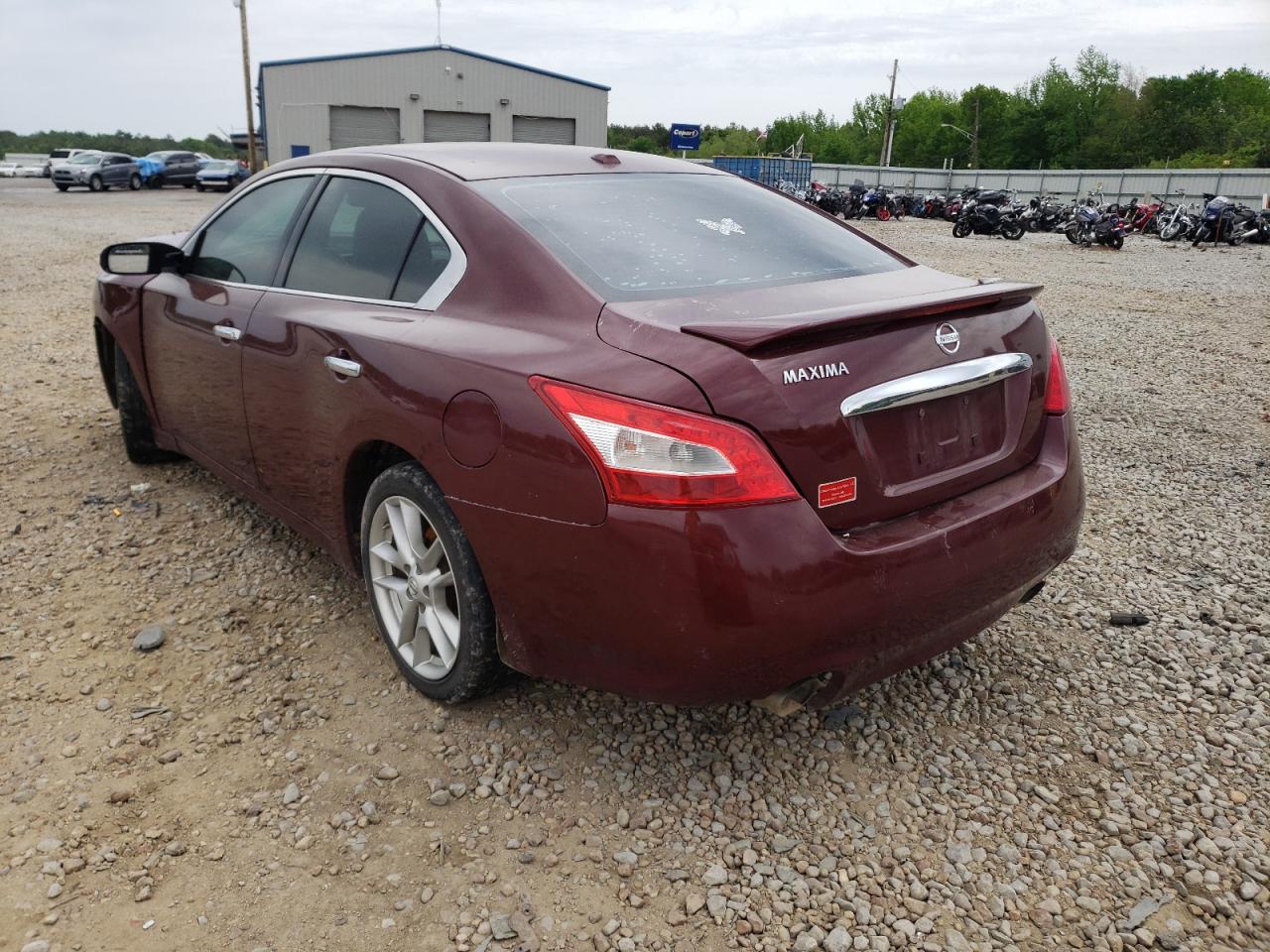 Photo 3 from auction – 2010 NISSAN MAXIMA S with VIN 1N4AA5AP0AC858312