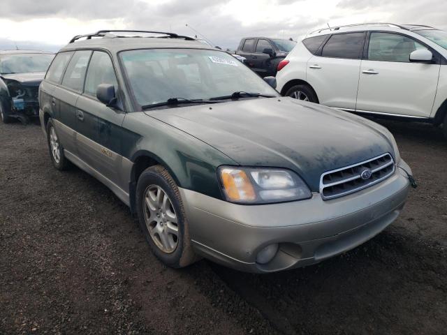 SUBARU LEGACY OUT 2001 with VIN 4S3BH675X17639386 - Photo from auction