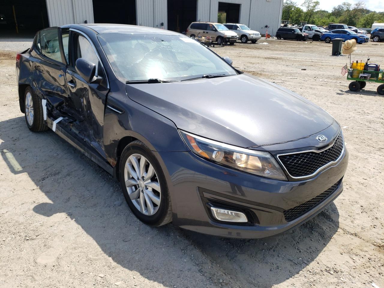 KIA OPTIMA EX 2015 con VIN 5XXGN4A72FG513003 - Foto de la subasta