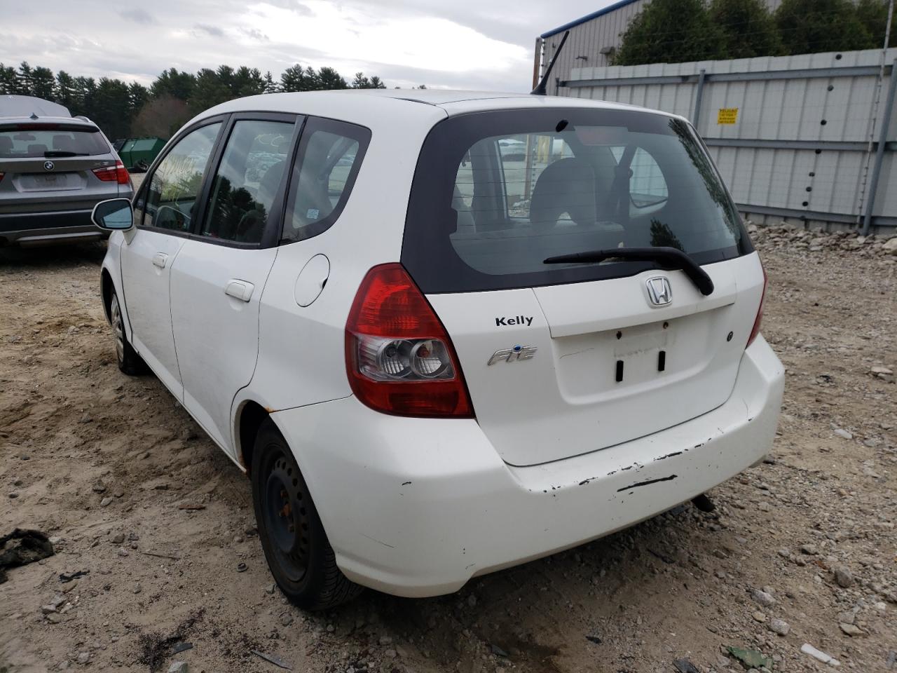 Photo 3 from auction – 2007 HONDA FIT with VIN JHMGD38497S027657