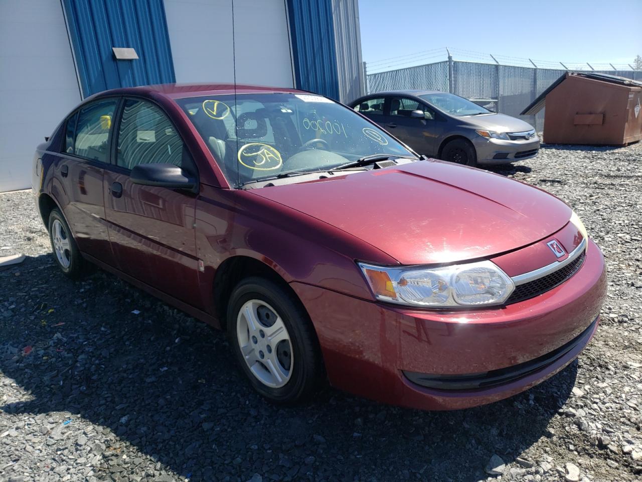 SATURN ION LEVEL 2003 with VIN 1G8AG52F63Z191819 - Photo from auction