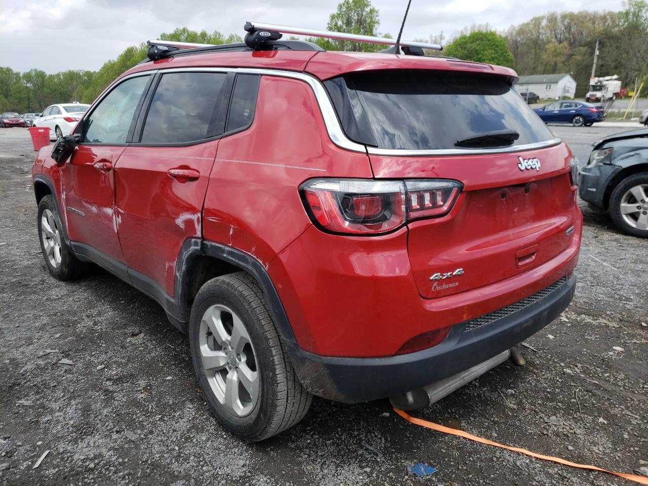 Photo 3 from auction – 2019 JEEP COMPASS LA with VIN 3C4NJDBB0KT839712