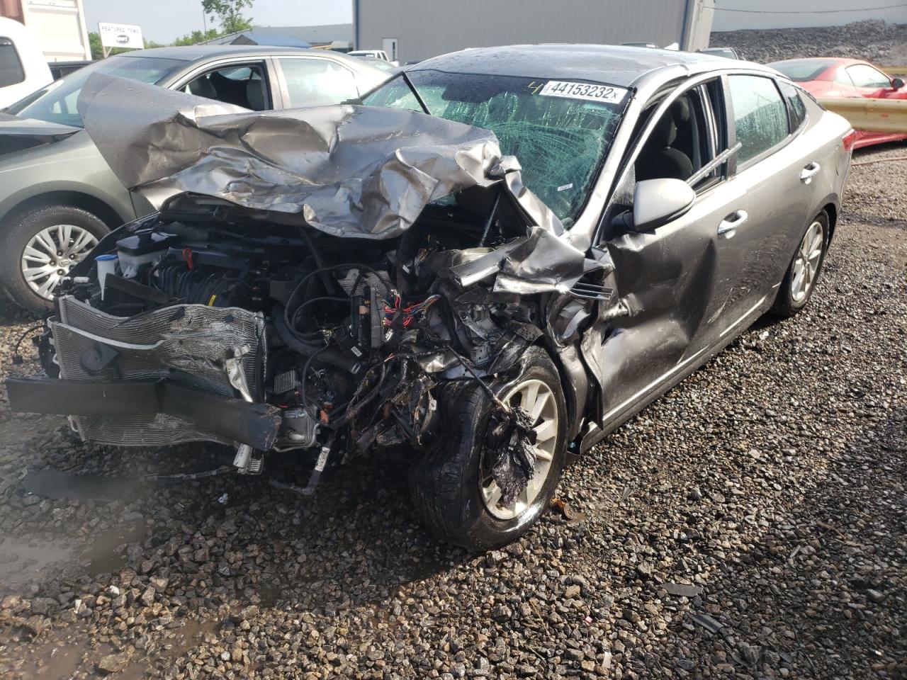 Photo 2 from auction – 2018 KIA OPTIMA LX with VIN 5XXGT4L38JG208596