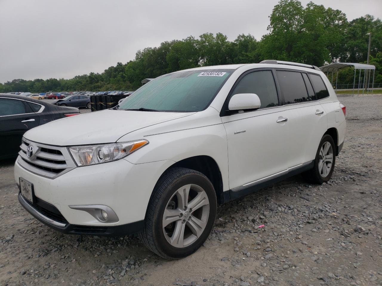 Photo 14 from auction – 2013 TOYOTA HIGHLANDER with VIN 5TDYK3EHXDS120582