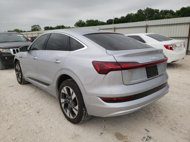 Photo 3 from auction – 2020 AUDI E-TRON SPO with VIN WA12ABGE6LB034725