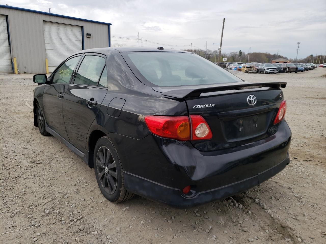 Photo 3 from auction – 2009 TOYOTA COROLLA BA with VIN 2T1BU40E49C108804