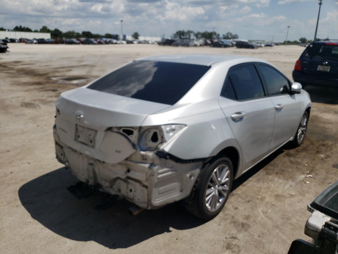Photo 4 from auction – 2014 TOYOTA COROLLA L with VIN 2T1BURHEXEC200706