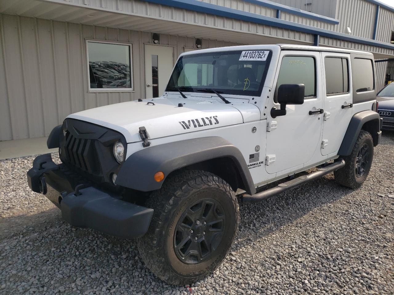 Photo 2 from auction – 2017 JEEP WRANGLER U with VIN 1C4BJWDGXHL654949