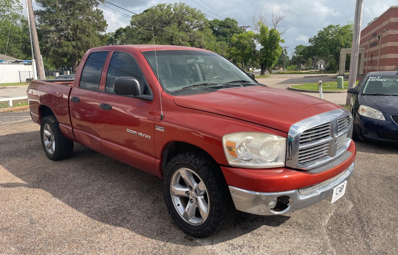 Photo 1 from auction – 2007 DODGE RAM 1500 S with VIN 1D7HA18207S254209