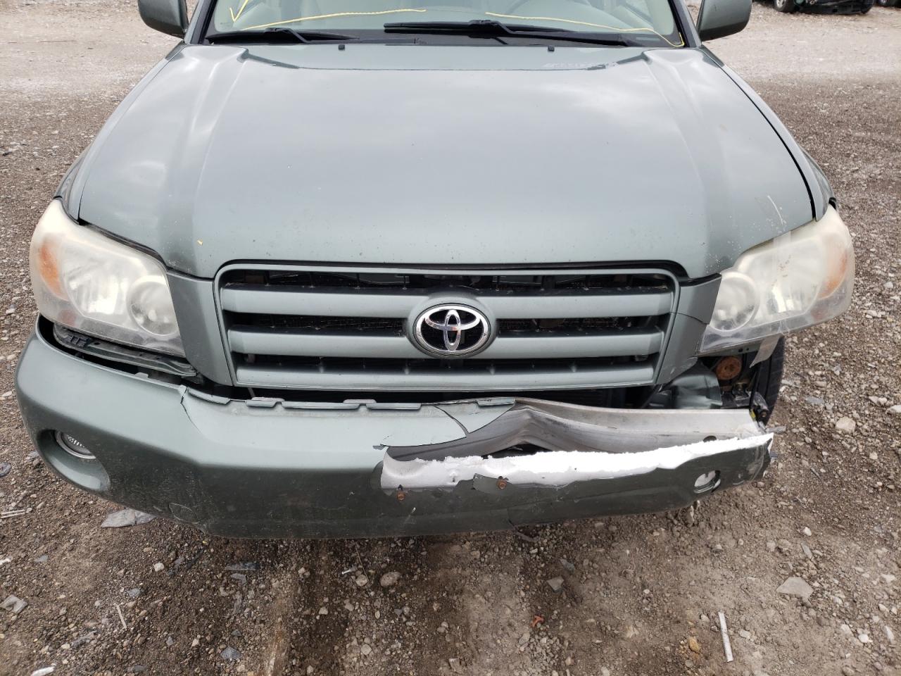 Photo 7 from auction – 2006 TOYOTA HIGHLANDER with VIN JTEEP21A660151434