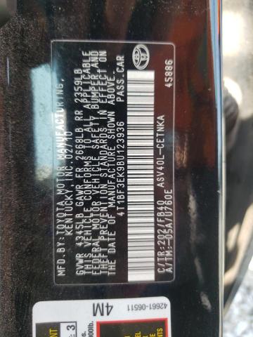 Photo 10 from auction – 2011 TOYOTA CAMRY BASE with VIN 4T1BF3EK9BU123936