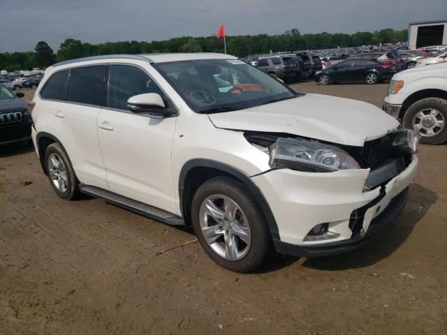 TOYOTA HIGHLANDER 2014 with VIN 5TDYKRFH7ES037260 - Photo from auction