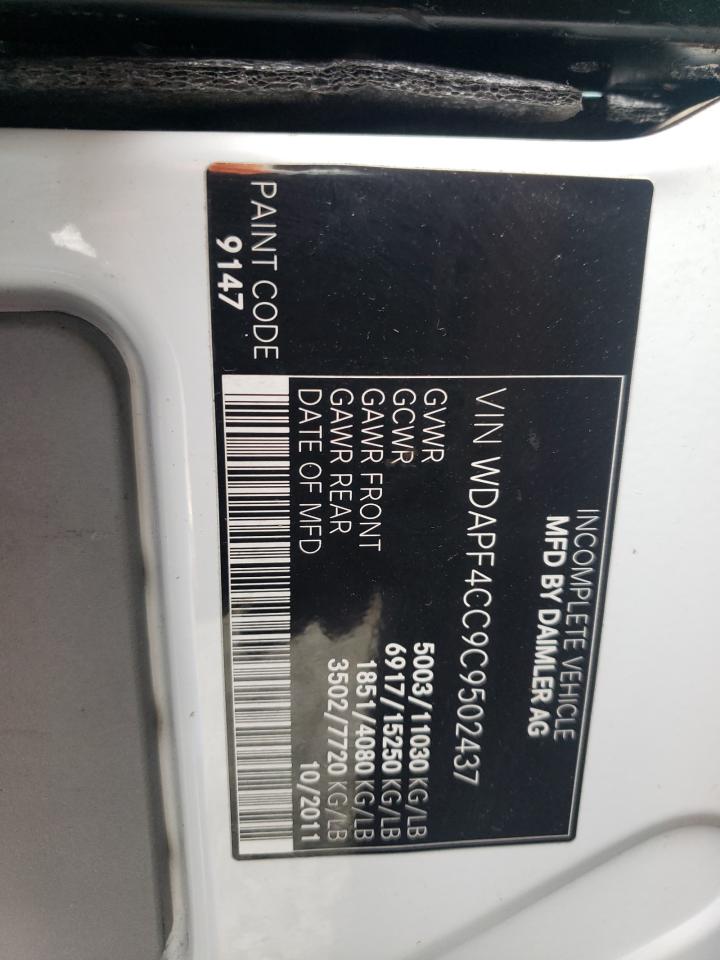 Zdjęcie 10 z aukcji – 2012 MERCEDES-BENZ SPRINTER 3 z VIN WDAPF4CC9C9502437