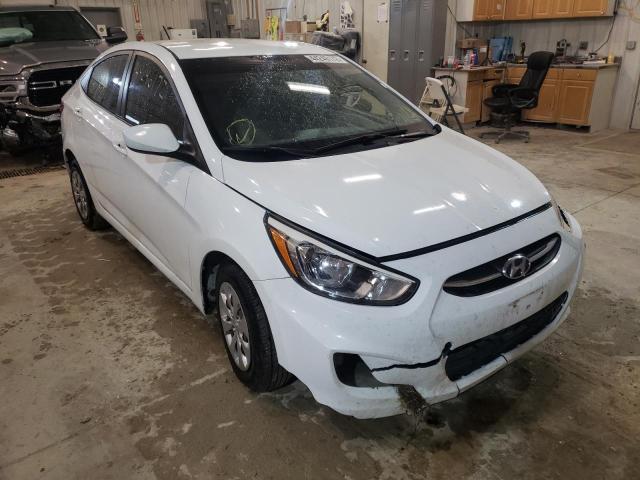 HYUNDAI ACCENT SE 2016 with VIN KMHCT4AEXGU956736 - Photo from auction