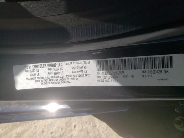 Photo 10 from auction – 2013 DODGE AVENGER SX with VIN 1C3CDZCB7DN619579