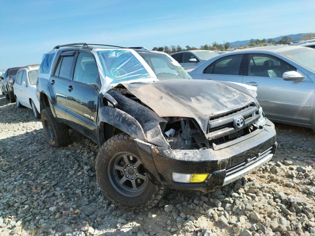 TOYOTA 4RUNNER LI 2003 with VIN JTEBT17R730017176 - Photo from auction