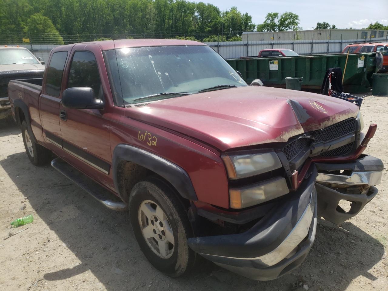 CHEVROLET SILVERADO 2005 with VIN 1GCEK19B55E265842 - Photo from auction