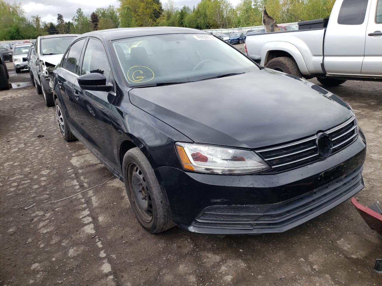 VOLKSWAGEN JETTA S 2017 with VIN 3VW2B7AJ2HM214545 - Photo from auction