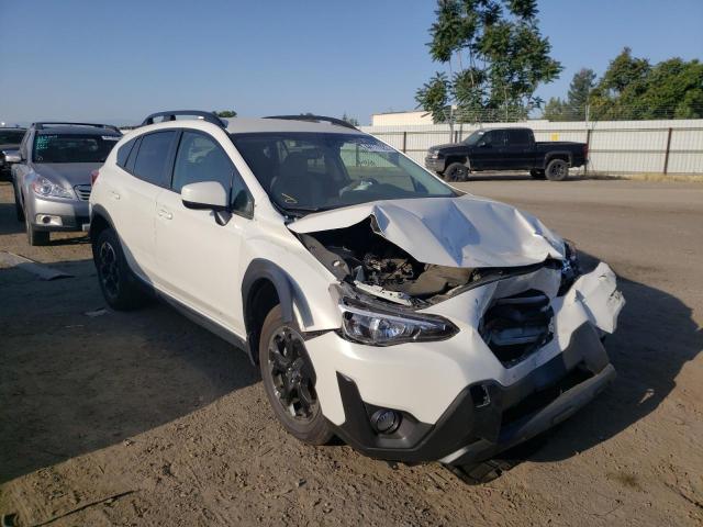 SUBARU CROSSTREK 2021 with VIN JF2GTAPC2M8320618 - Photo from auction