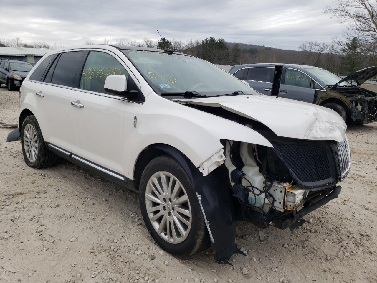 LINCOLN MKX 2011 with VIN 2LMDJ8JK1BBJ03216 - Photo from auction