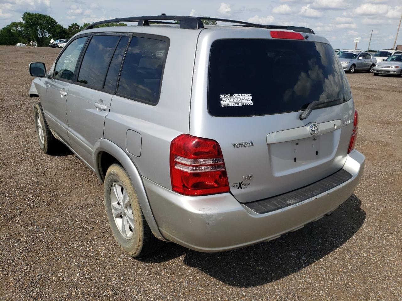 Photo 3 from auction – 2001 TOYOTA HIGHLANDER with VIN JTEGF21A110017824