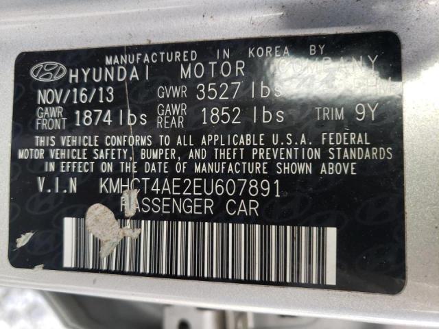 Photo 10 from auction – 2014 HYUNDAI ACCENT GLS with VIN KMHCT4AE2EU607891