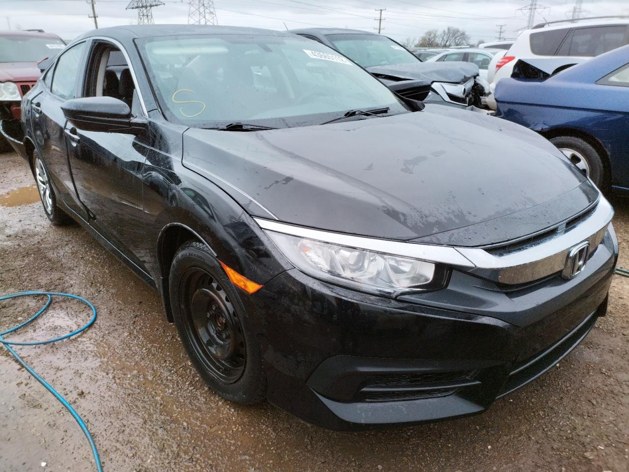 Photo 1 from auction – 2016 HONDA CIVIC LX with VIN 19XFC2F50GE003322
