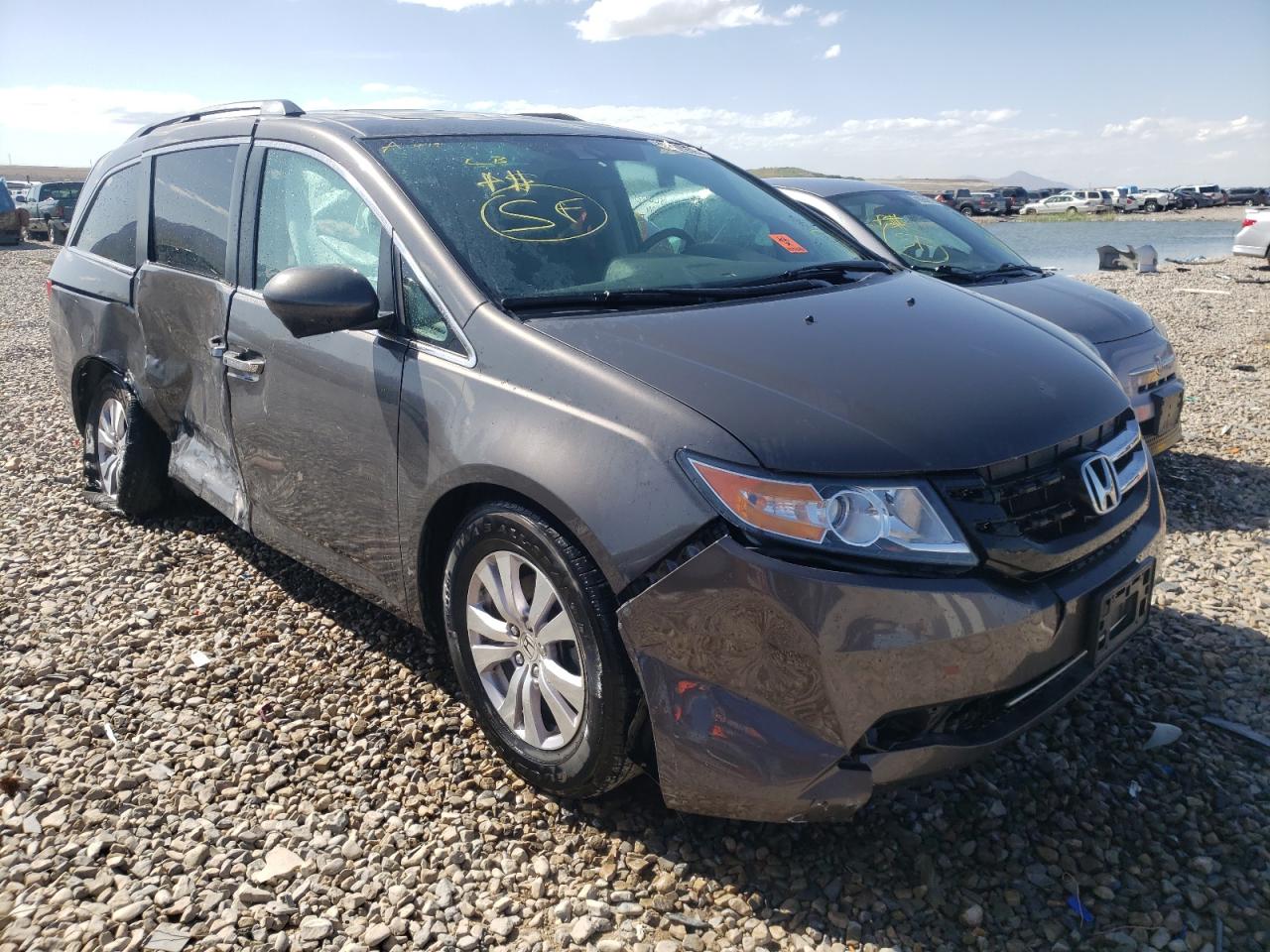 Photo 1 from auction – 2015 HONDA ODYSSEY EX with VIN 5FNRL5H65FB080961