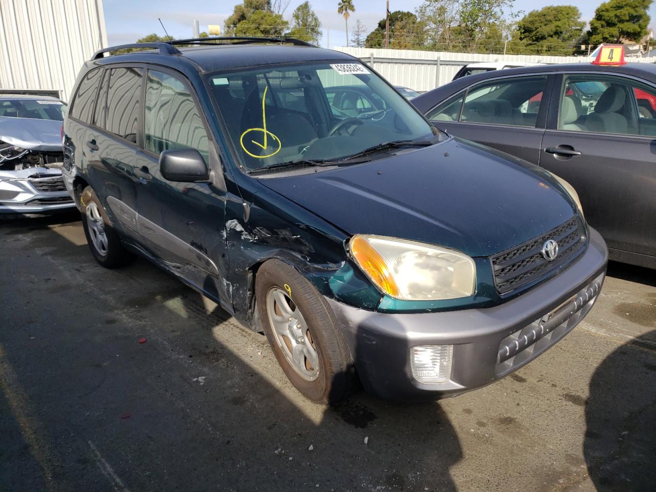TOYOTA RAV4 2003 with VIN JTEGH20V430083219 - Photo from auction