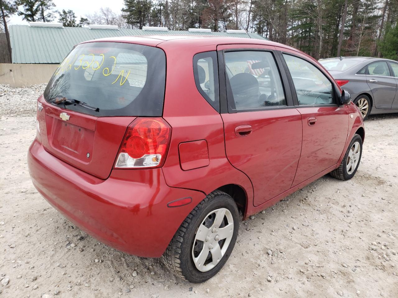Photo 4 from auction – 2008 CHEVROLET AVEO with VIN KL1TD66638B085360